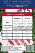 Star Spangled Table Runner - Quilt Pattern