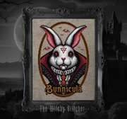 Bunnicula - Halloween Cross Stitch Pattern, different perspective #1. Select this picture to zoom in
