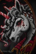 Unicurse - Halloween Cross Stitch Pattern, different perspective #1. Select this picture to zoom in