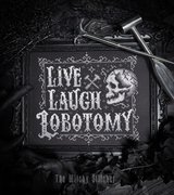 Live Laugh Lobotomy - Halloween Cross Stitch Pattern, different perspective #3. Select this picture to zoom in