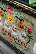 Summerween - Halloween Cross Stitch Pattern, different perspective #2. Select this picture to zoom in