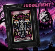 Judgement - Halloween Cross Stitch Pattern, different perspective #1. Select this picture to zoom in