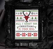 All I Want For Christmas - Halloween Cross Stitch Pattern, different perspective #1. Select this picture to zoom in