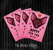 Batty For You - Valenrine Cross Stitch Pattern, different perspective #2. Select this picture to zoom in
