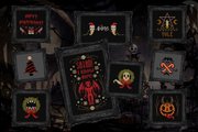 Creepmas Collection - Halloween Cross Stitch Pattern, different perspective #1. Select this picture to zoom in