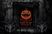 Cult of the Pumpkin - Halloween Cross Stitch Pattern, different perspective #1. Select this picture to zoom in