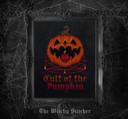 Cult of the Pumpkin - Halloween Cross Stitch Pattern, different perspective #2. Select this picture to zoom in