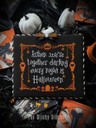 Every Night Is Halloween - PDF Cross Stitch Pattern, different perspective #3. Select this picture to zoom in