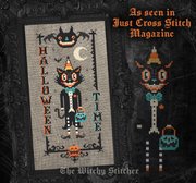 Halloween Time - Cross Stitch Pattern, different perspective #1. Select this picture to zoom in