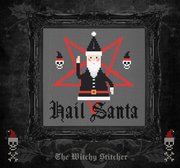 Hail Santa - Christmas Cross Stitch Pattern, different perspective #1. Select this picture to zoom in