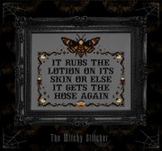 It Rubs The Lotion - Halloween Cross Stitch Pattern, different perspective #1. Select this picture to zoom in