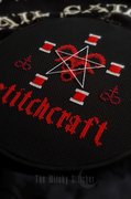 Stitchcraft Baphomet - Halloween Cross Stitch Pattern, different perspective #1. Select this picture to zoom in