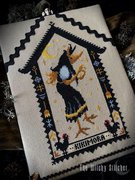 Kikimora - Halloween Cross Stitch Pattern, different perspective #1. Select this picture to zoom in