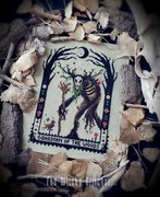 Leshy - Halloween Cross Stitch Pattern, different perspective #1. Select this picture to zoom in