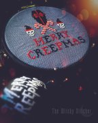 Merry Creepmas- Christmas Cross Stitch Pattern, different perspective #2. Select this picture to zoom in