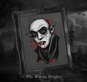 Nosferatu - Halloween PDF Cross Stitch Pattern, different perspective #2. Select this picture to zoom in