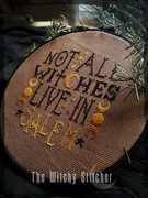 Not All Witches Live In Salem - Cross Stitch Pattern, different perspective #2. Select this picture to zoom in