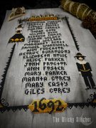 Salem Remembered - Halloween PDF Cross Stitch Pattern, different perspective #3. Select this picture to zoom in