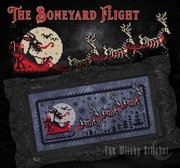 The Boneyard Flight - Halloween Cross Stitch Pattern, different perspective #1. Select this picture to zoom in