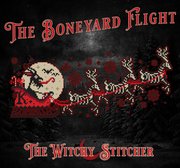 The Boneyard Flight - Halloween Cross Stitch Pattern, different perspective #2. Select this picture to zoom in