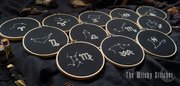 Zodiac Constellation Set - Cross Stitch Pattern, different perspective #1. Select this picture to zoom in