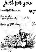 Woodland Walk - Missy Mouse - Clear Stamp Set