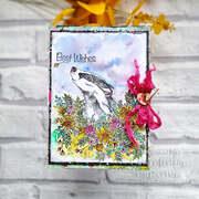 Floral Wishes - Cling Stamp