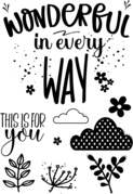 Wonderful - Clear Stamp