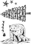 Polar Night - Rubber Stamp