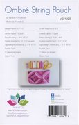 Ombre String Pouch - Sewing Pattern