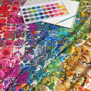 Vintage Soul Ditsy Floral - Rainbow - Quilt Fabric