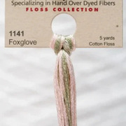 Weeks Dye Works - Foxglove #1141 Green & Cream