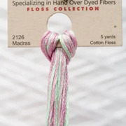 Weeks Dye Works - Madras #2126 Pink & Green