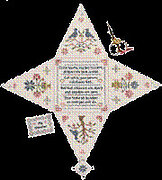 A Fair Maiden's Etui - Cross Stitch Pattern