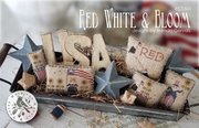 Floss Pack for "Red, White, & Bloom", different perspective #1. Select this picture to zoom in