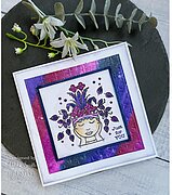 Lady Planter - Clear Stamp Set