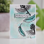 Flying Keys - Clear Singles Stamp