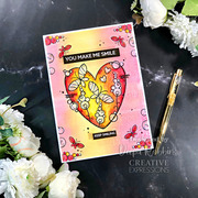 Butterfly Heart - Clear Stamp