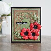 Mini Scented Bloom - Woodware Clear Stamp