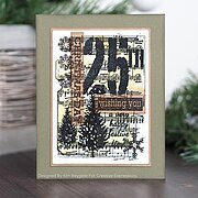 Music for Christmas - Clear Singles Stamp