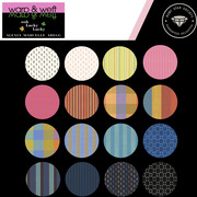 Warp Weft Ooh Lucky Lucky Soft Black - Quilt Fabric