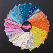 Washi Plus Tape Golden Hour - Quilt Fabric