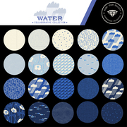 Water Ripple - Water Blue - Quilt Fabric