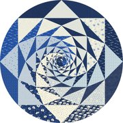 Water Ripple - Water Blue - Quilt Fabric