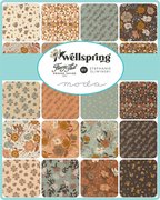 Wellspring Blossom Coral Seashell - Quilt Fabric