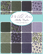 Wild Iris Loden Green - Dames Rocket - Quilt Fabric
