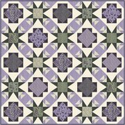 Wild Iris Loden Green - Dames Rocket - Quilt Fabric