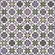 Wild Iris Loden Green - Dames Rocket - Quilt Fabric