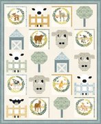 Willows Farm Sheep - Mushroom - Quilt Fabric