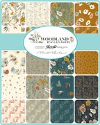 Woodland Wildflowers Foraged - Coral Peach - Quilt Fabric